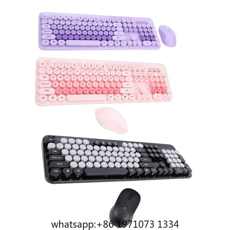 Laptop Mouse - Беспроводная клавиатура и мышь, 104 клавиши,