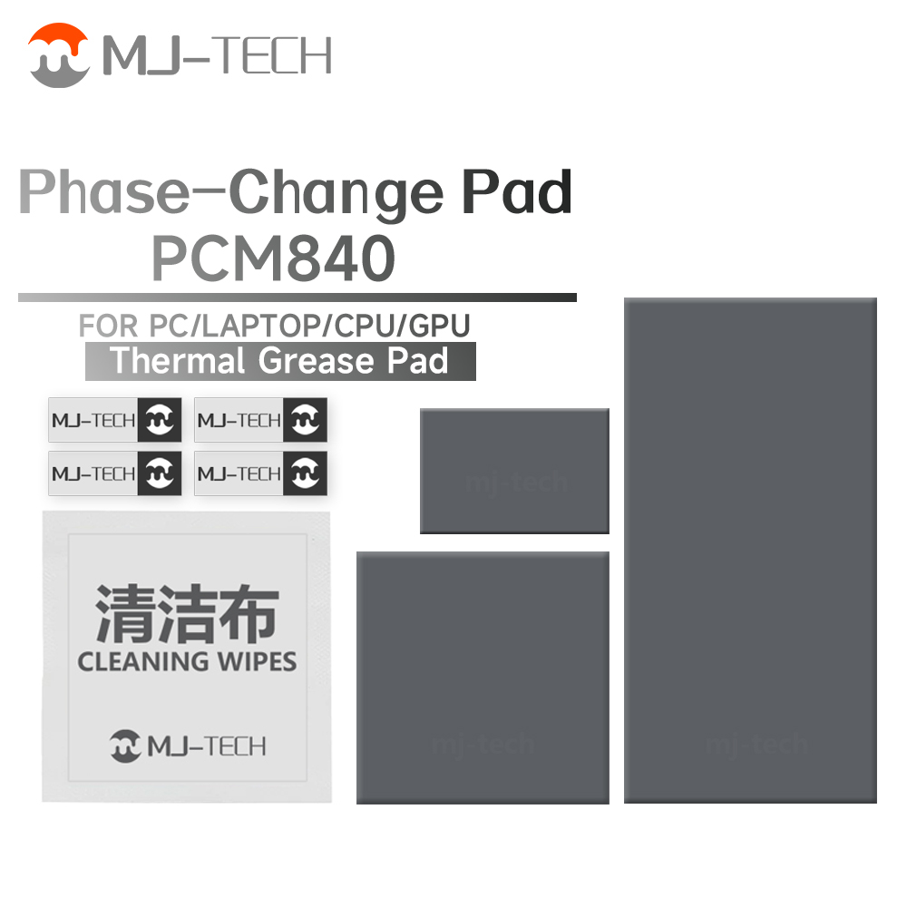 Laptop Cooling Pad - Термопаста MJ-TECH PCM840 с фазовым переходом,