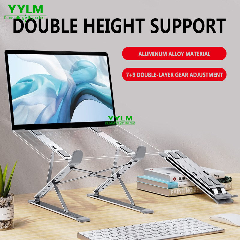 Laptop Cooling Pad - YYLM N8 подставка для ноутбука, алюминиевая