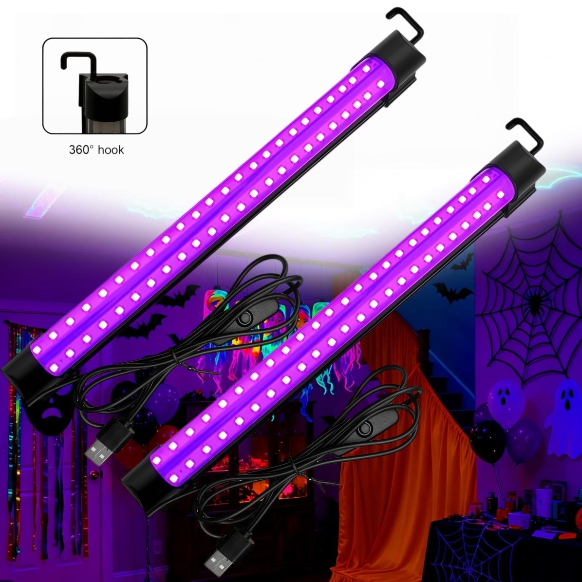 Usb Hub - УФ-лампа Black Light Tube 5W/10W с