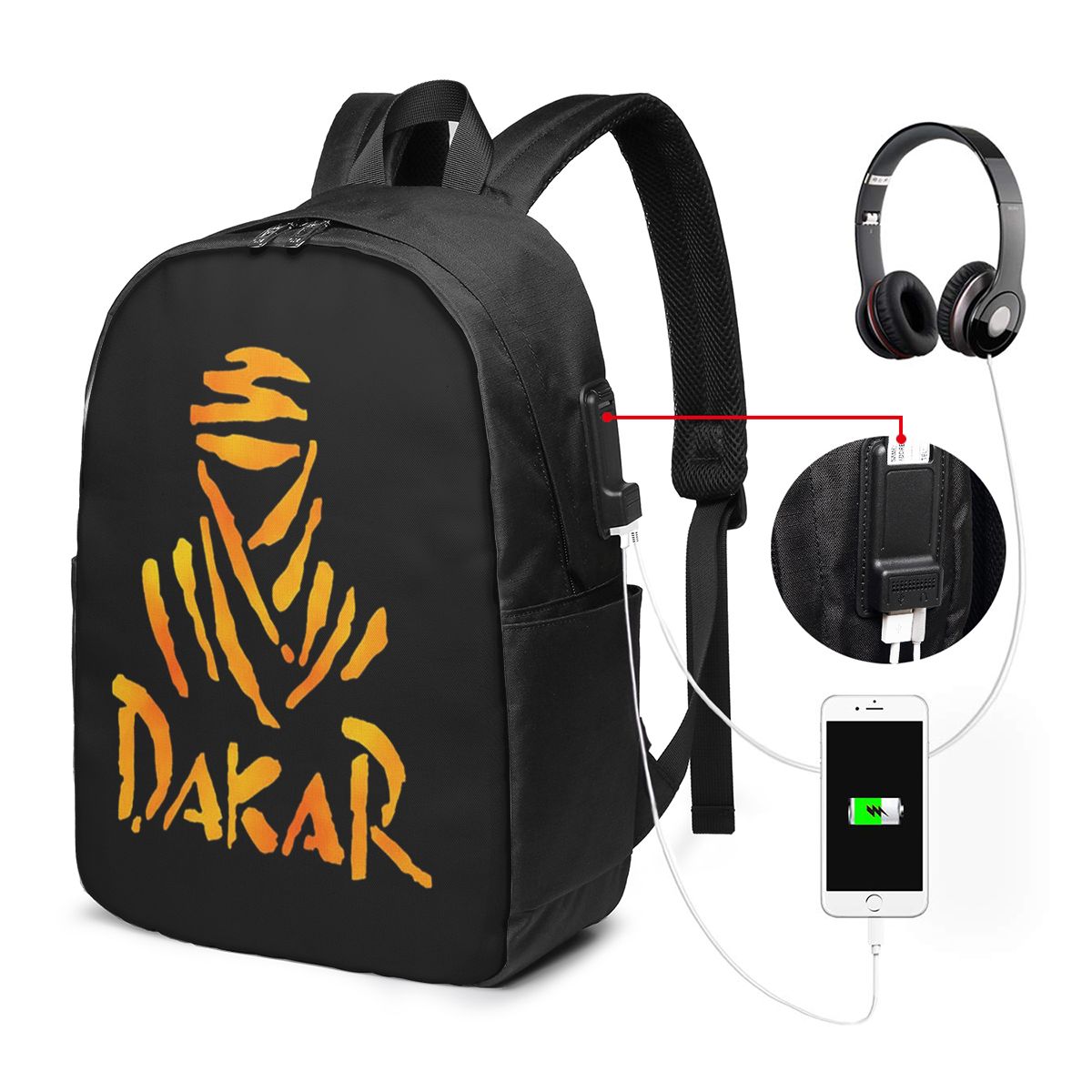 Laptop Bag - Рюкзак для мотоциклистов Dakar Rally, дорожная
