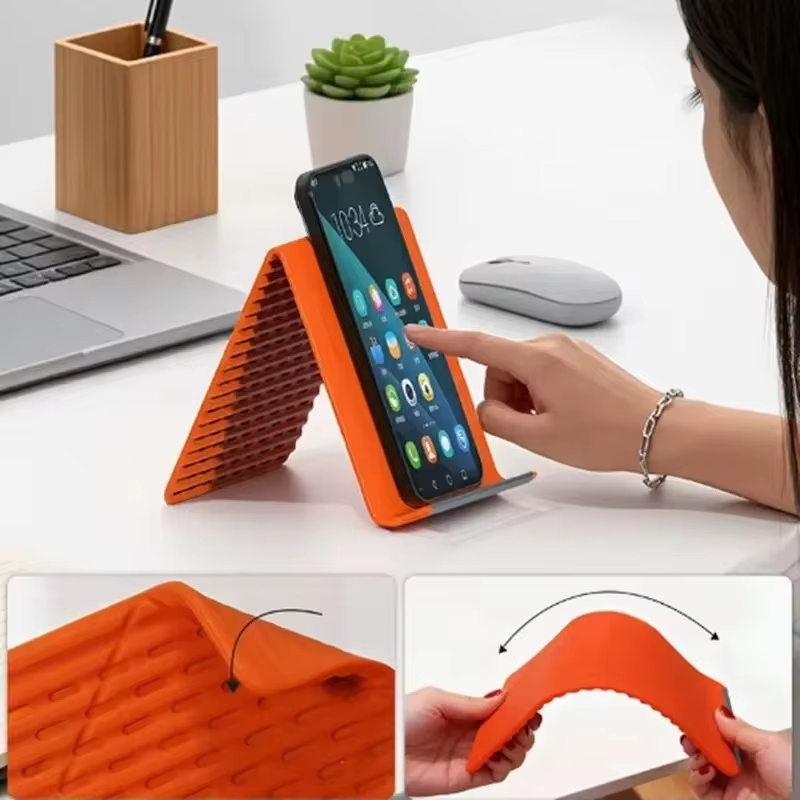 Laptop Stand - Регулируемая многоугловая гибкая складная силиконовая подставка