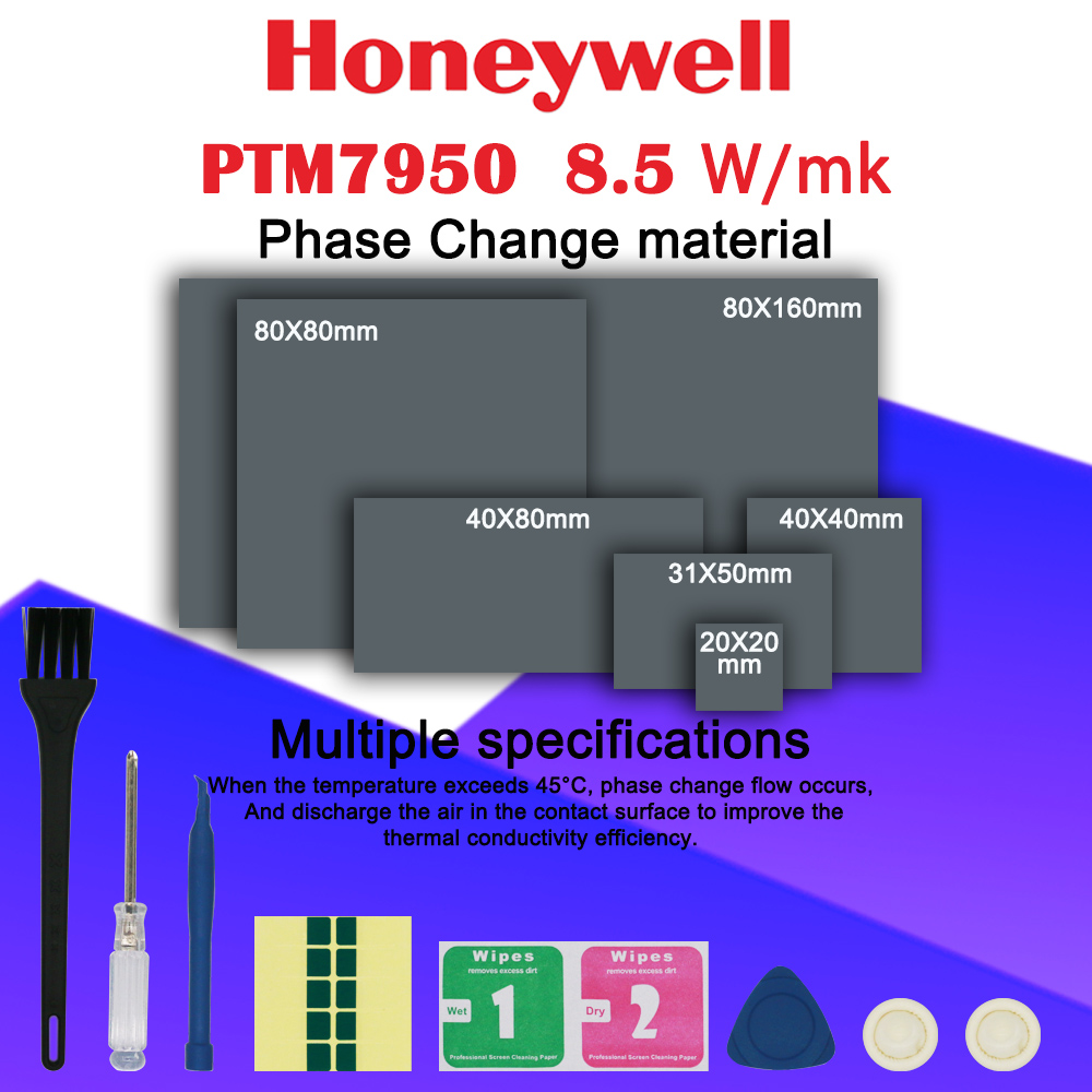 Laptop Cooling Pad - Термопаста Honeywell PTM7950 Phase Change Pad