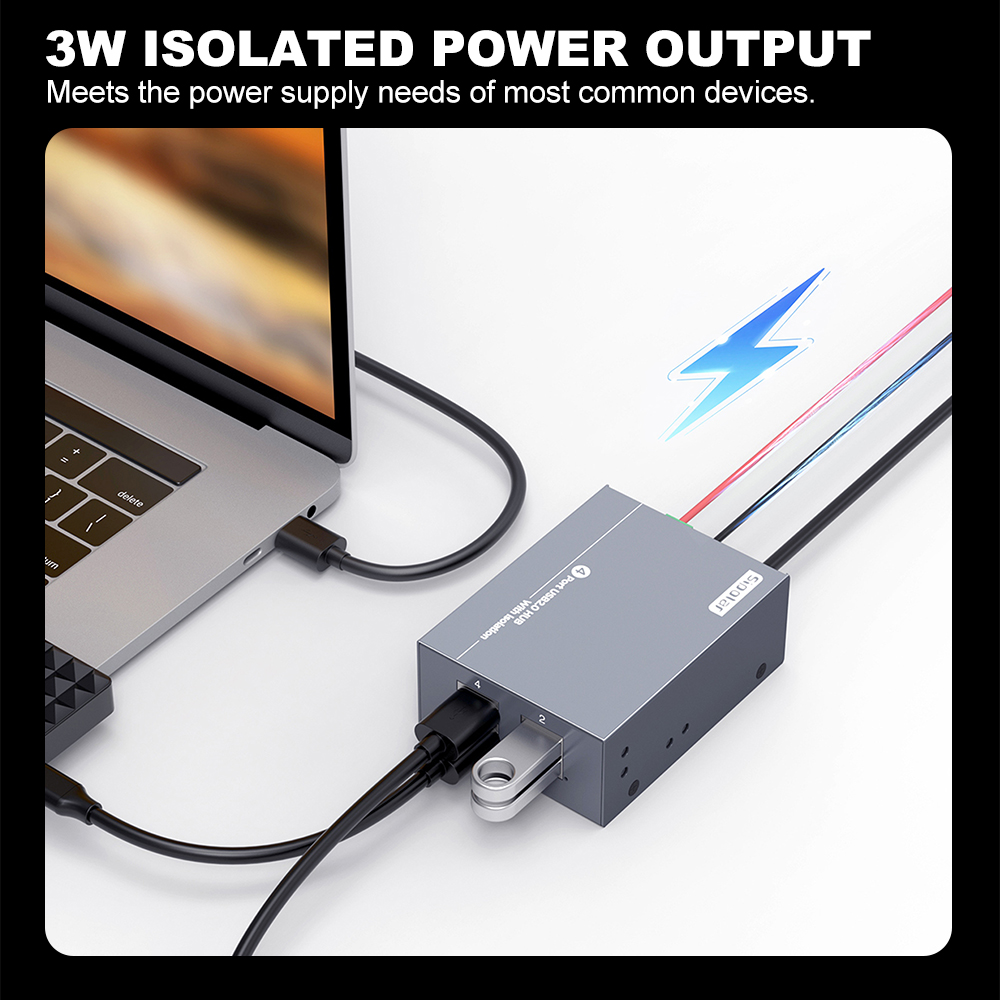 Sipolar Stock AT-4A20M3 Металл – обзор и цена Usb Hub