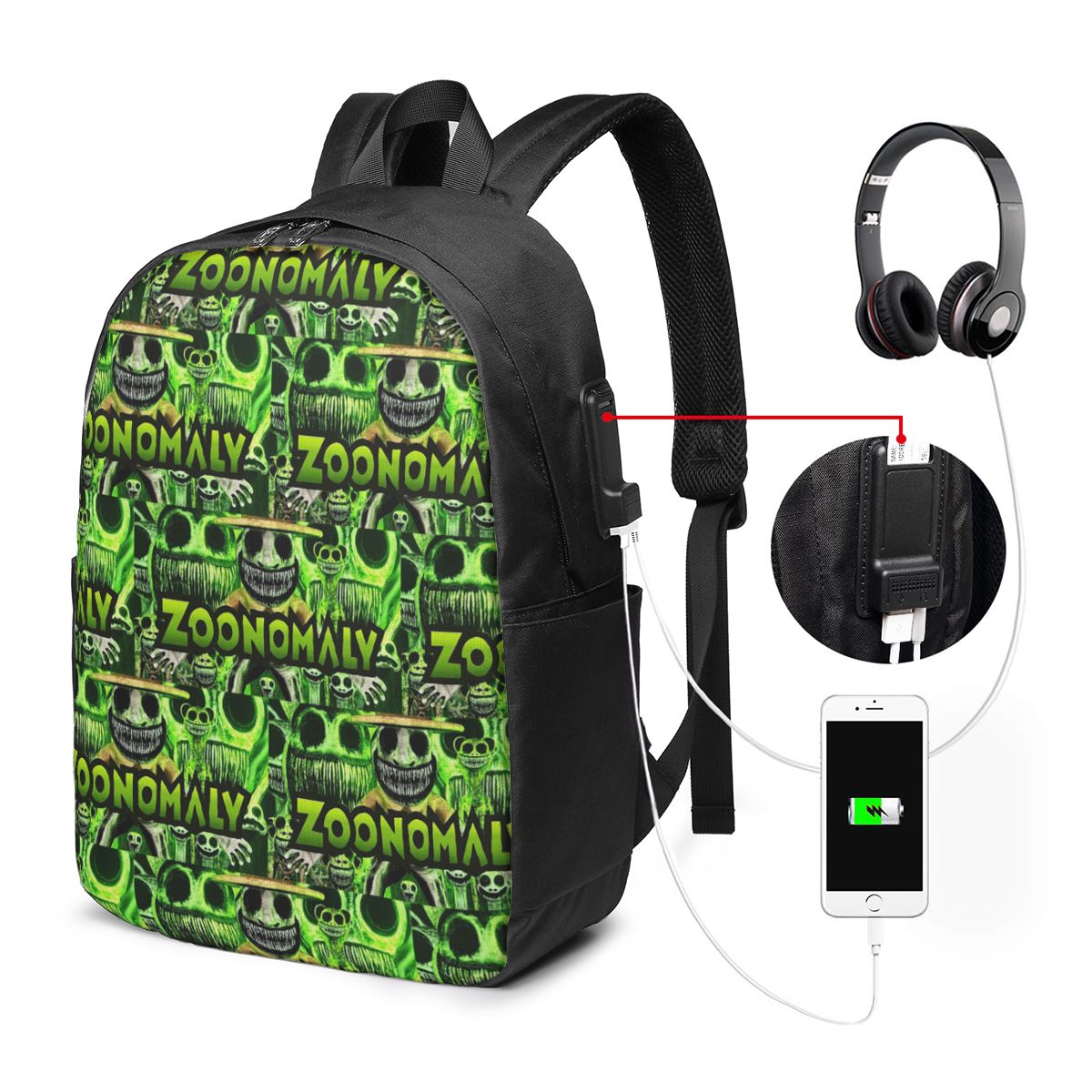 Рюкзак Zoonomaly Cartoon Steam – обзор и цена Laptop Bag