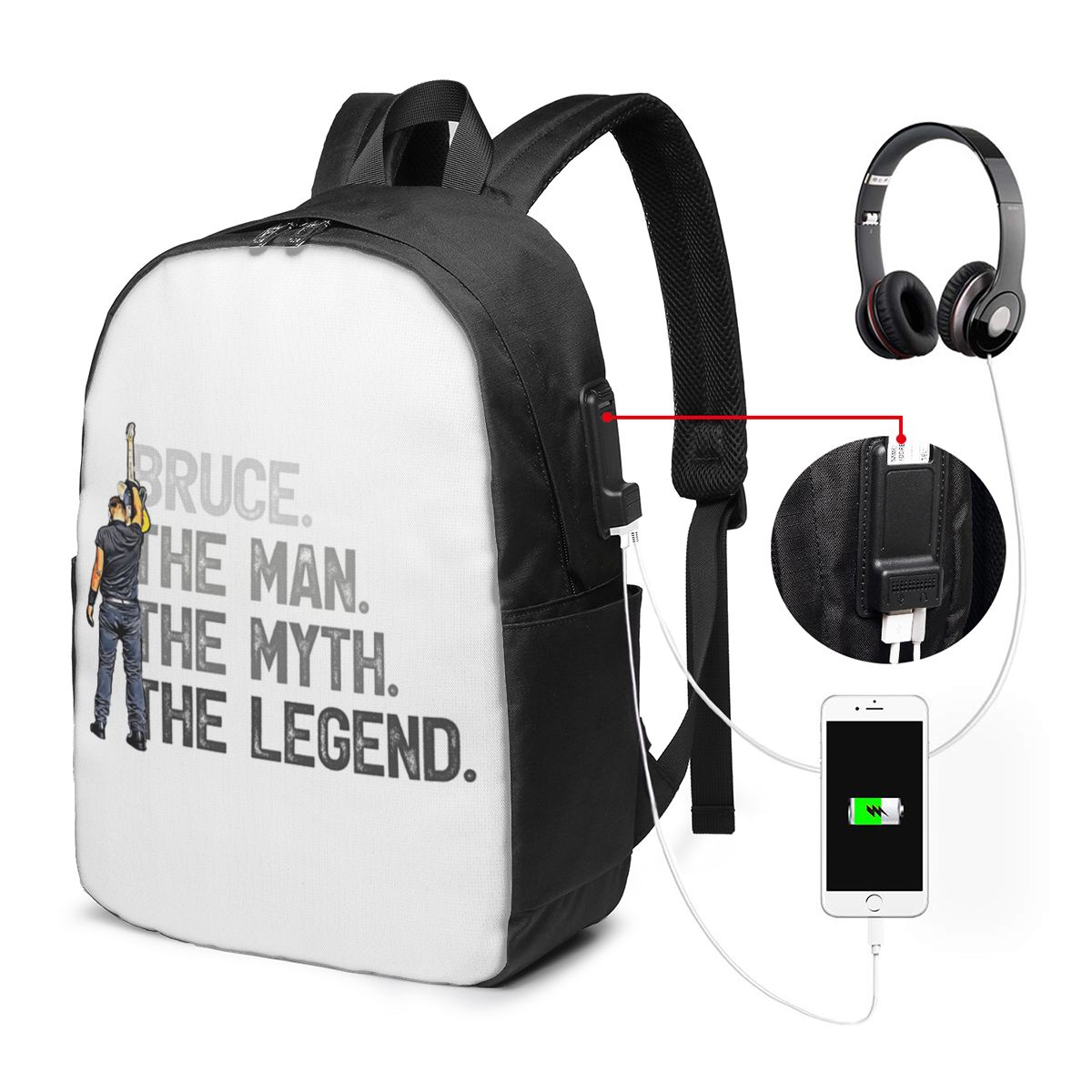 Рюкзак Bruce Springsteen, доро – обзор и цена Laptop Bag