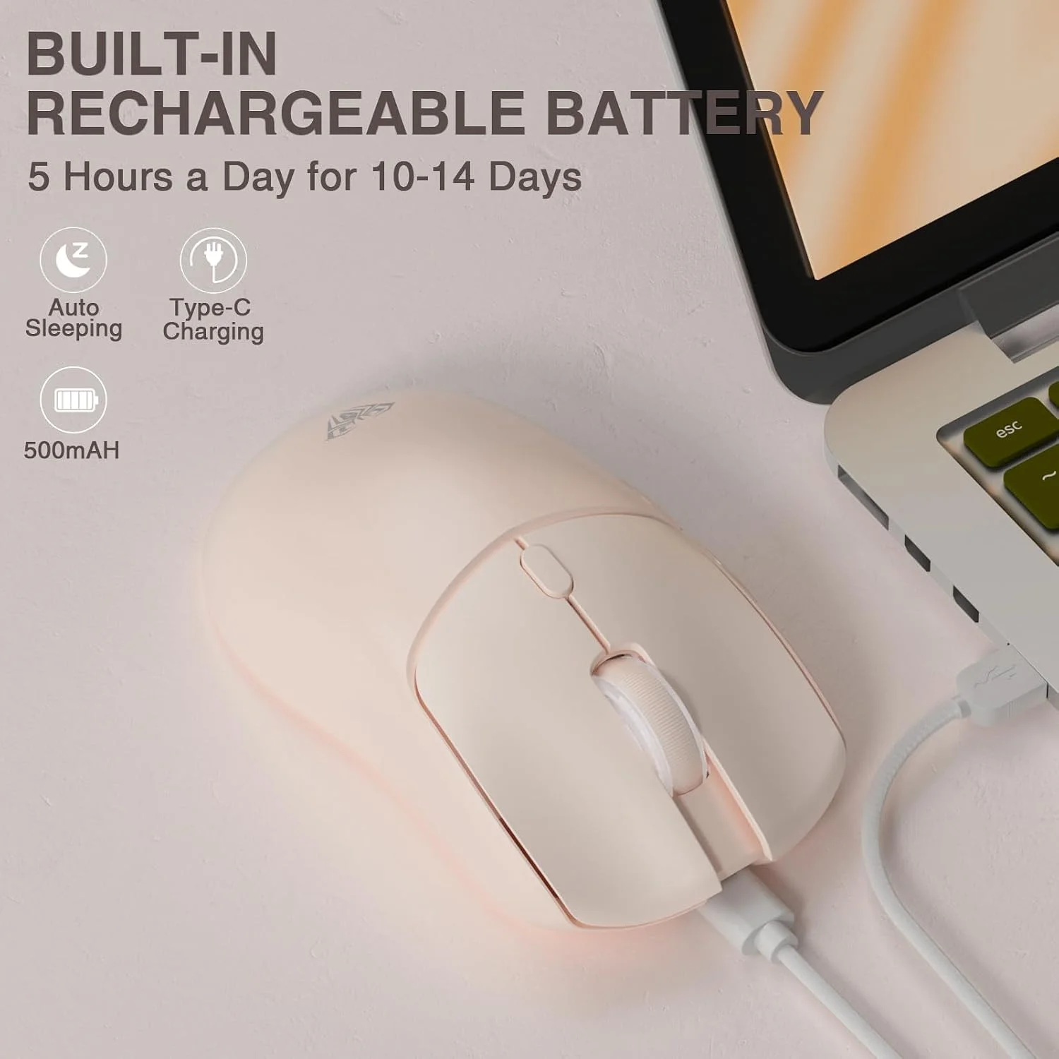 Беспроводная игровая мышь AULA – обзор и цена Laptop Mouse