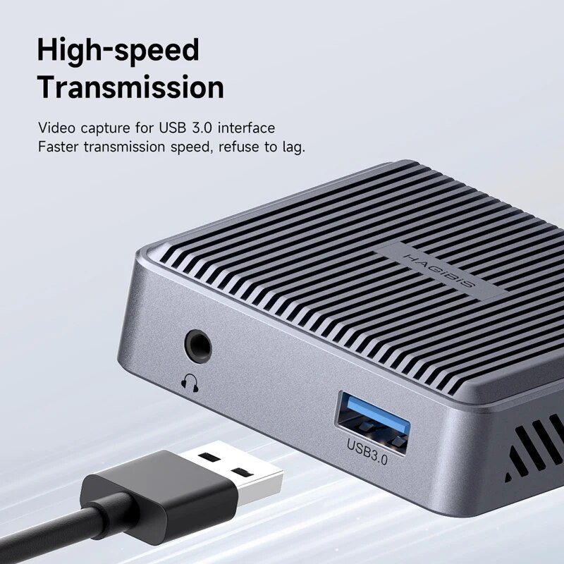 Плата видеозахвата Hagibis 4K  – обзор и цена Hdmi Cable