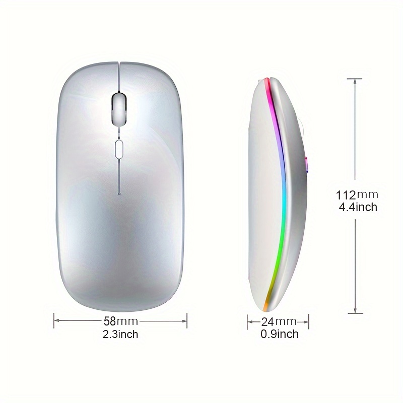 Беспроводная мышь RGB перезаря – обзор и цена Laptop Mouse