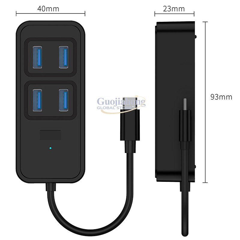Многопортовый USB 3.0 хаб для  – обзор и цена Usb C Hub