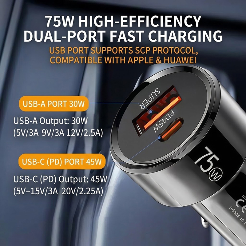 Автомобильное зарядное устройс – обзор и цена Usb C Hub