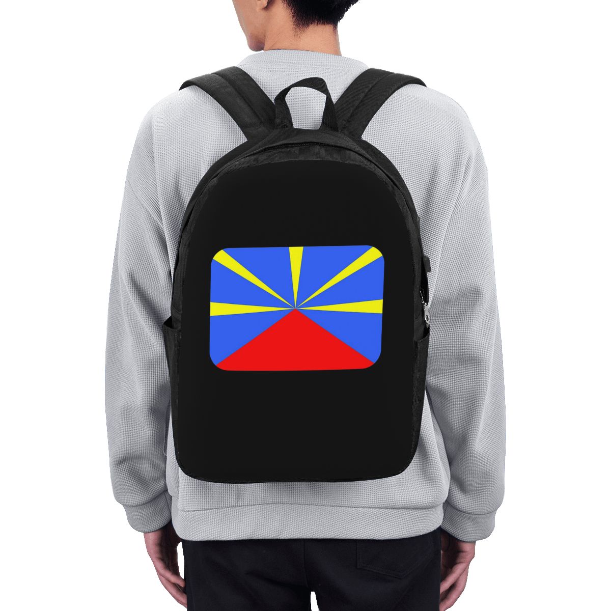 Рюкзак с флагом острова Реюньо – обзор и цена Laptop Bag