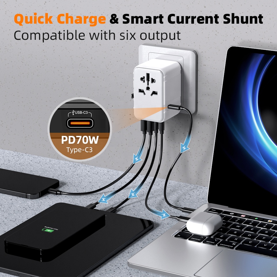 Универсальный сетевой адаптер  – обзор и цена Laptop Charger
